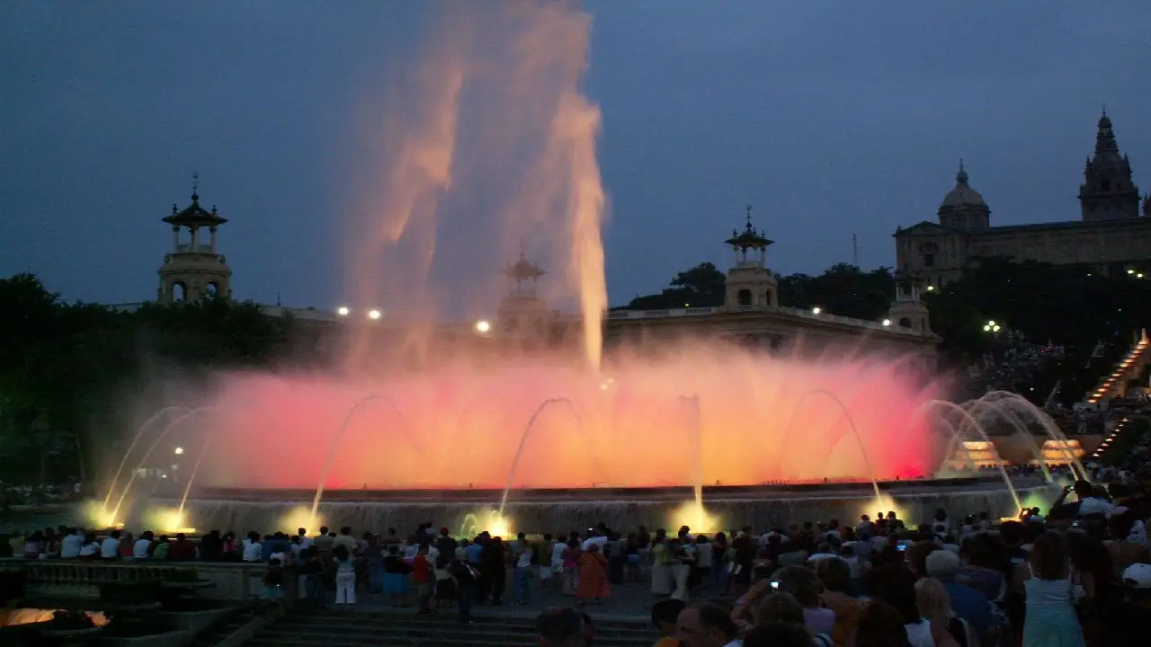 Barcelona - Magiczna Fontanna
