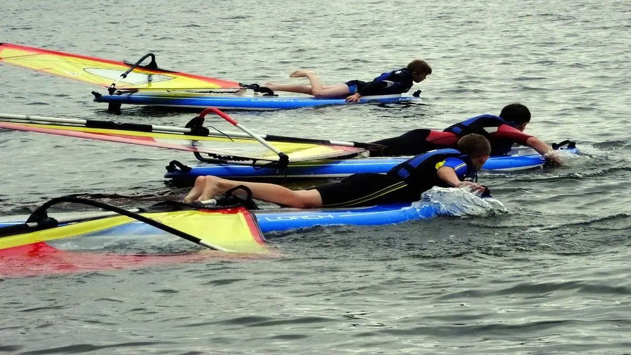 Bachorze - kolonia sportw wodnych