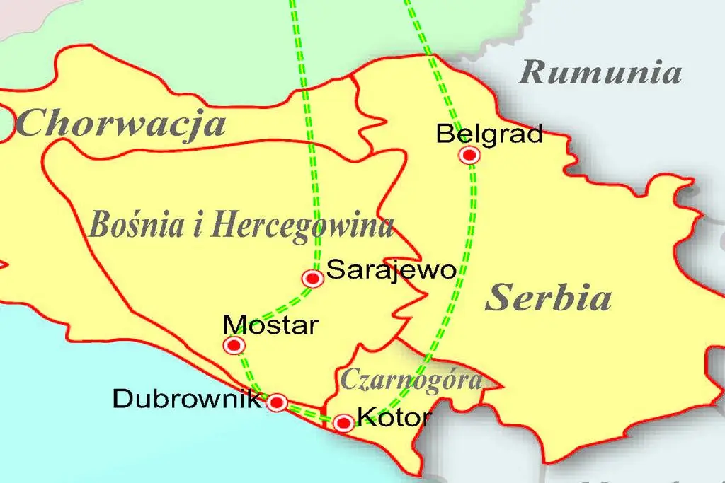 Bonia i Hercegowina, Chorwacja, Czarnogra, Serbia - Bakaska mozaika
