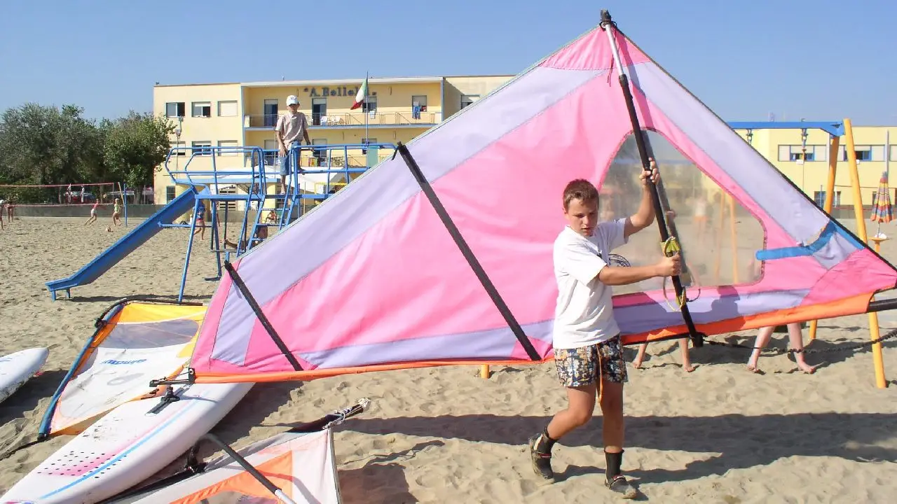 Wochy - Cesenatico - kolonia windsurfingowa