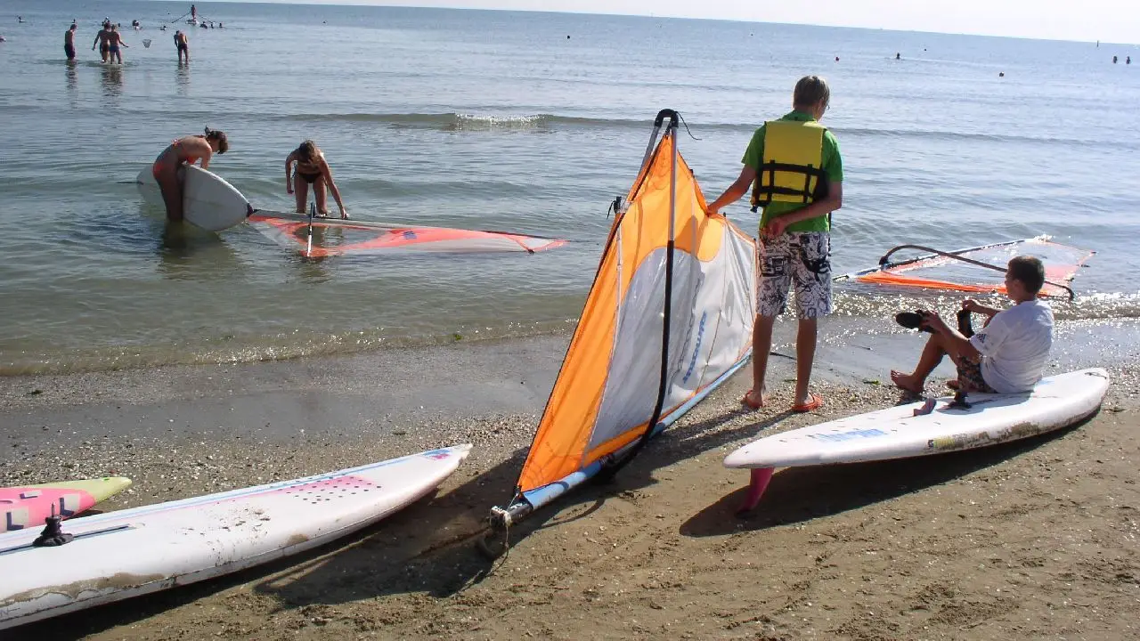 Wochy - Cesenatico - kolonia windsurfingowa