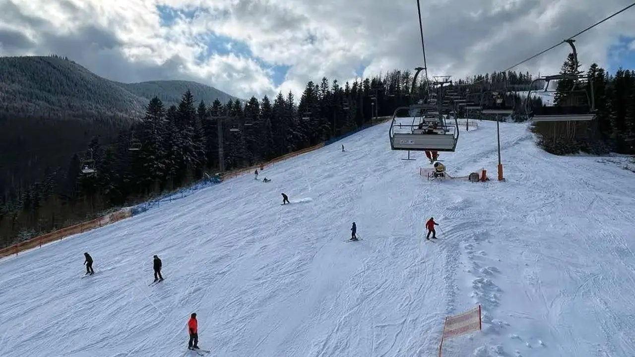 Korbielw - obz snowboardowy