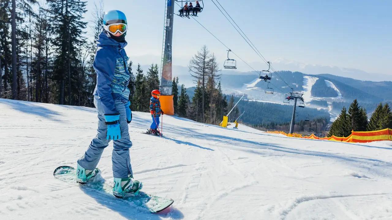 Krynica-Zdrj - obz snowboardowy