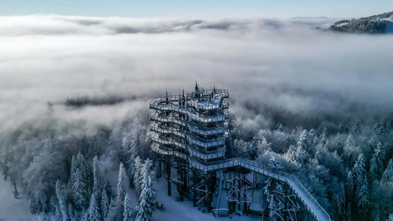 Krynica-Zdrj - obz narciarski