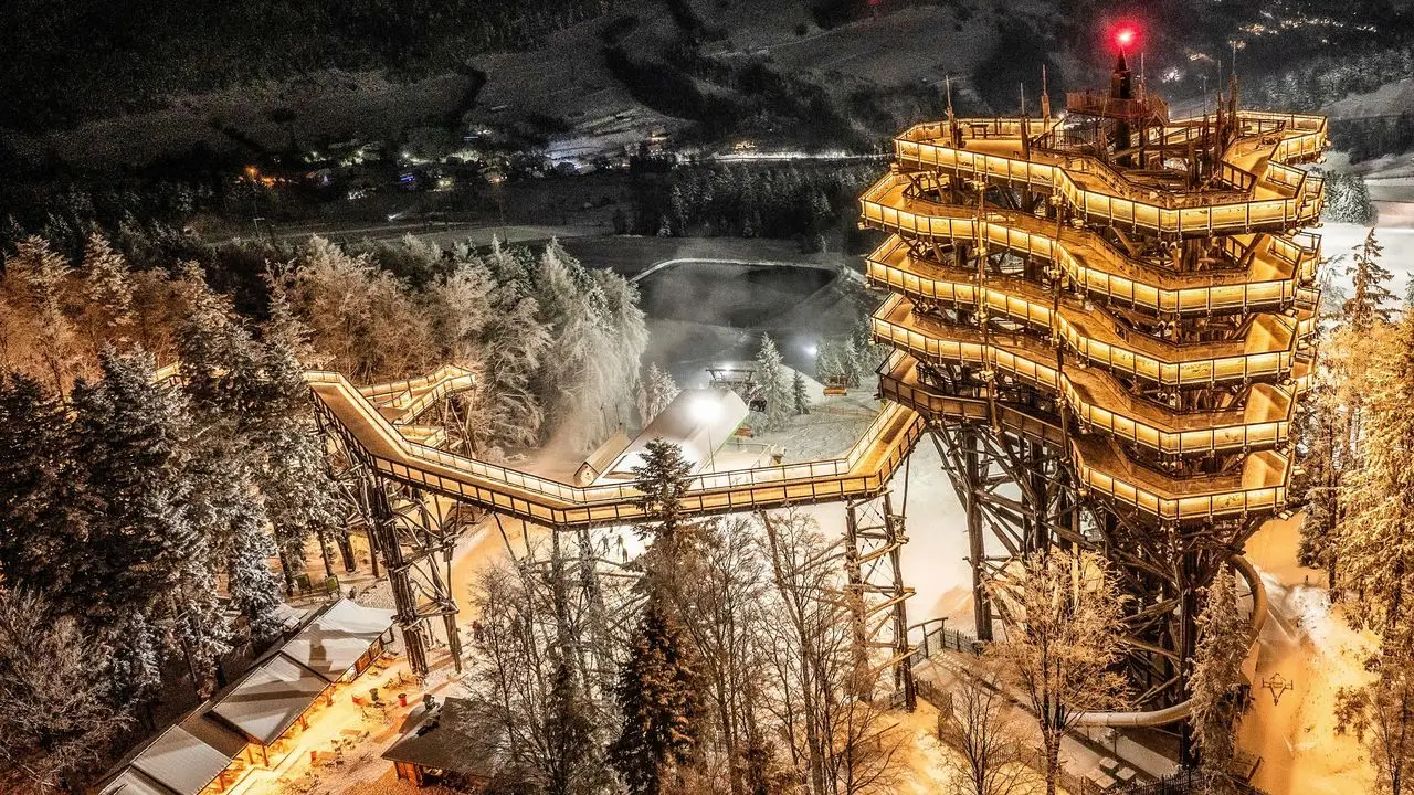 Krynica-Zdrj - obz narciarski