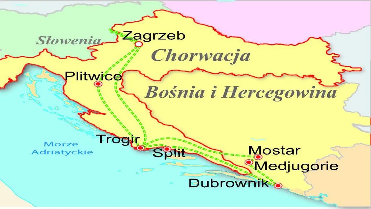 Chorwacja, Bonia i Hercegowina - Adriatyk Tour