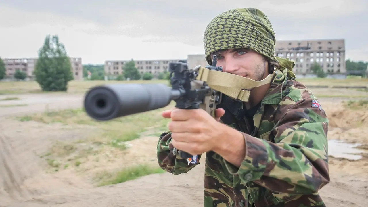 Borne Sulinowo - ob�z ASG komandos