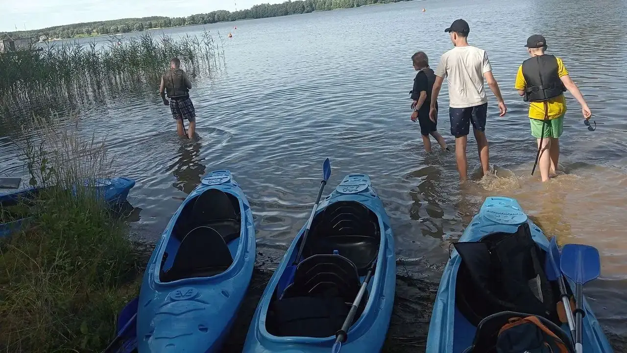 Borne Sulinowo - ob�z kajakowo-rowerowy