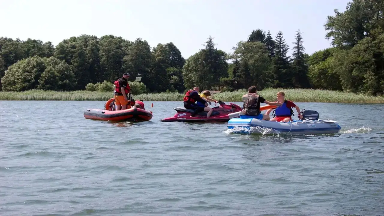 Borne Sulinowo - ob�z na patent sternika motorowodnego