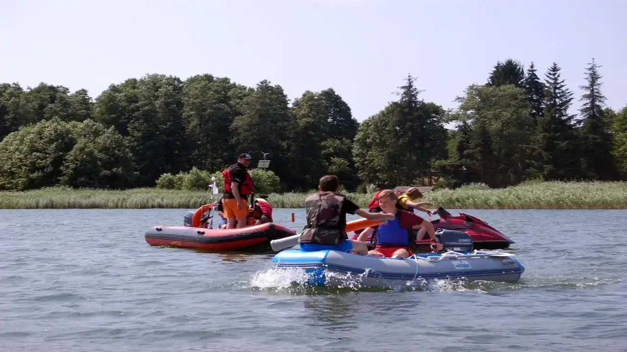 Borne Sulinowo - ob�z na patent sternika motorowodnego