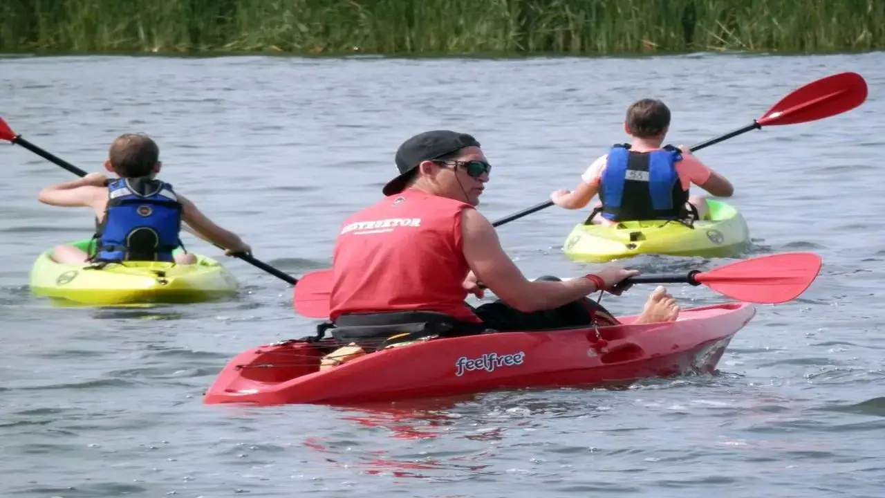 Bachorze - ob�z kajakowo-rowerowy