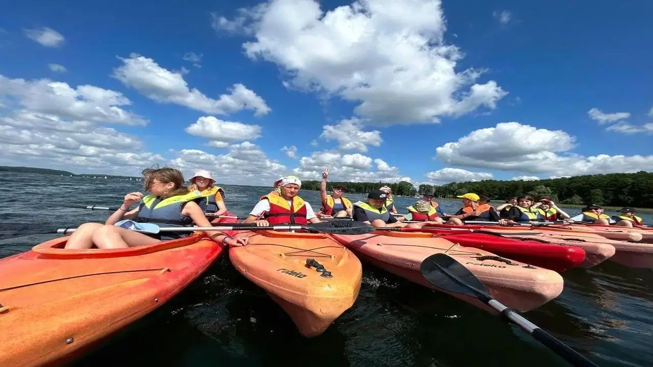 Czaplinek - ob�z survivalowo-kajakowy