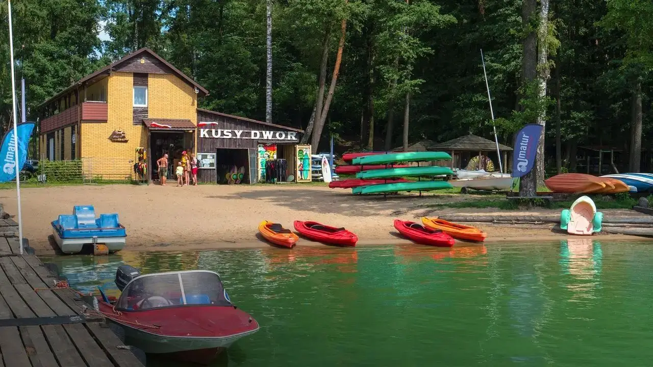 Czaplinek - ob�z windsurfingowy