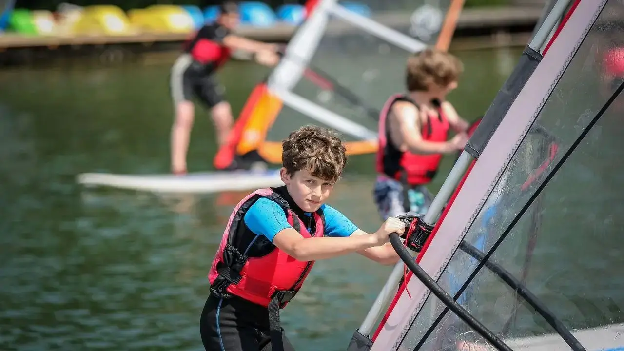 Czaplinek - ob�z windsurfingowy