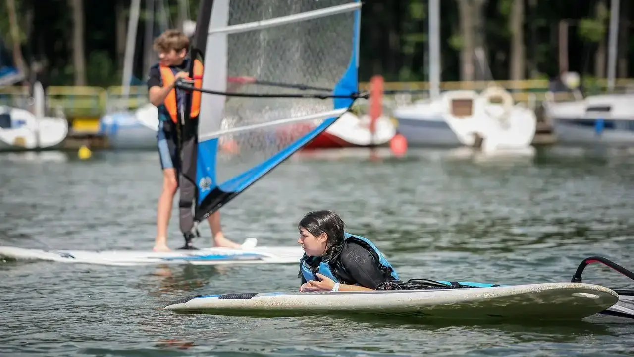 Czaplinek - ob�z windsurfingowy