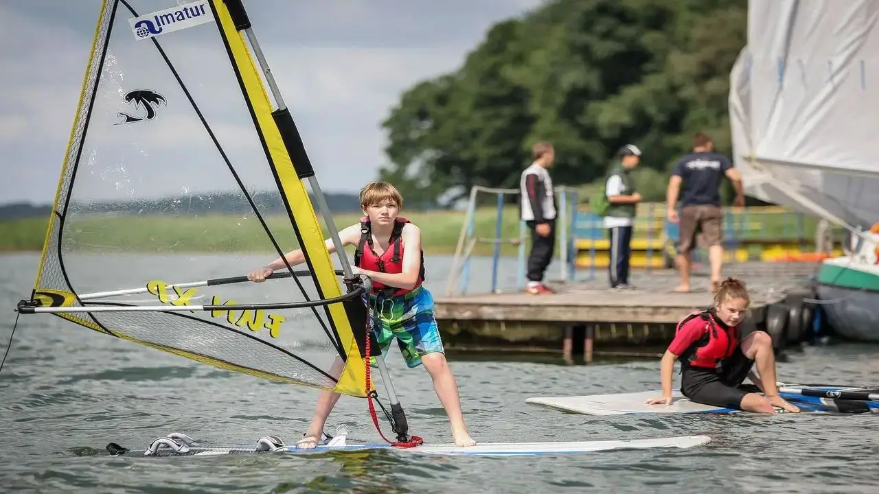 Czaplinek - ob�z windsurfingowy