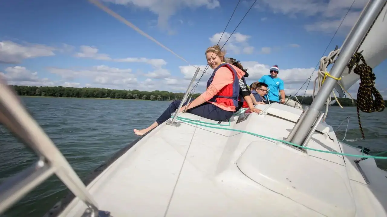 Czaplinek - ob�z �eglarski