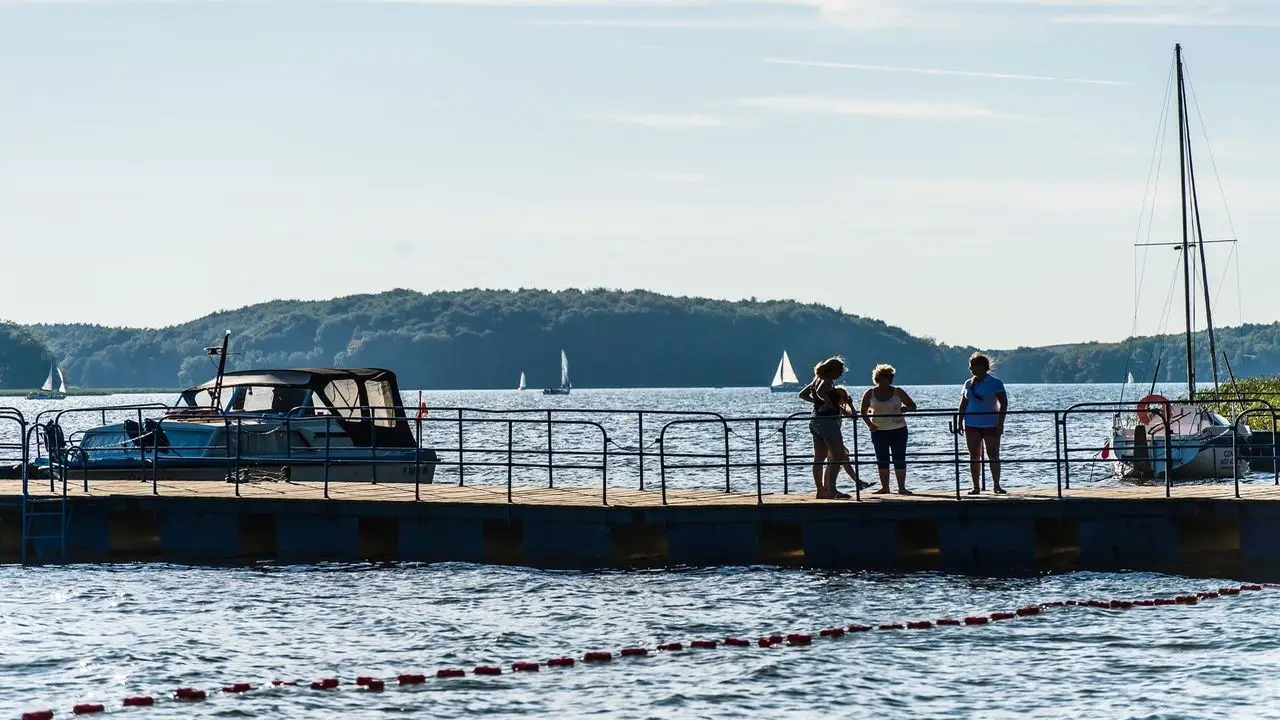 Czaplinek - ob�z w�dkarski