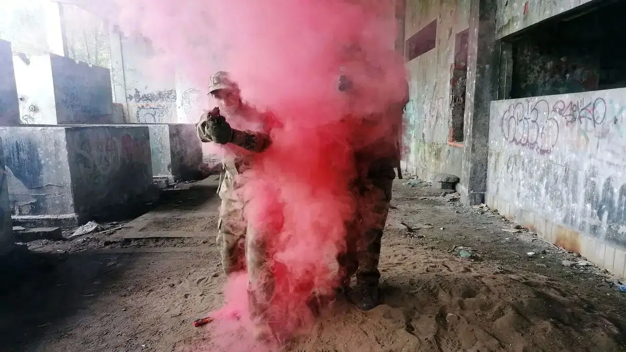 Spa�a - ob�z militarny - ASG