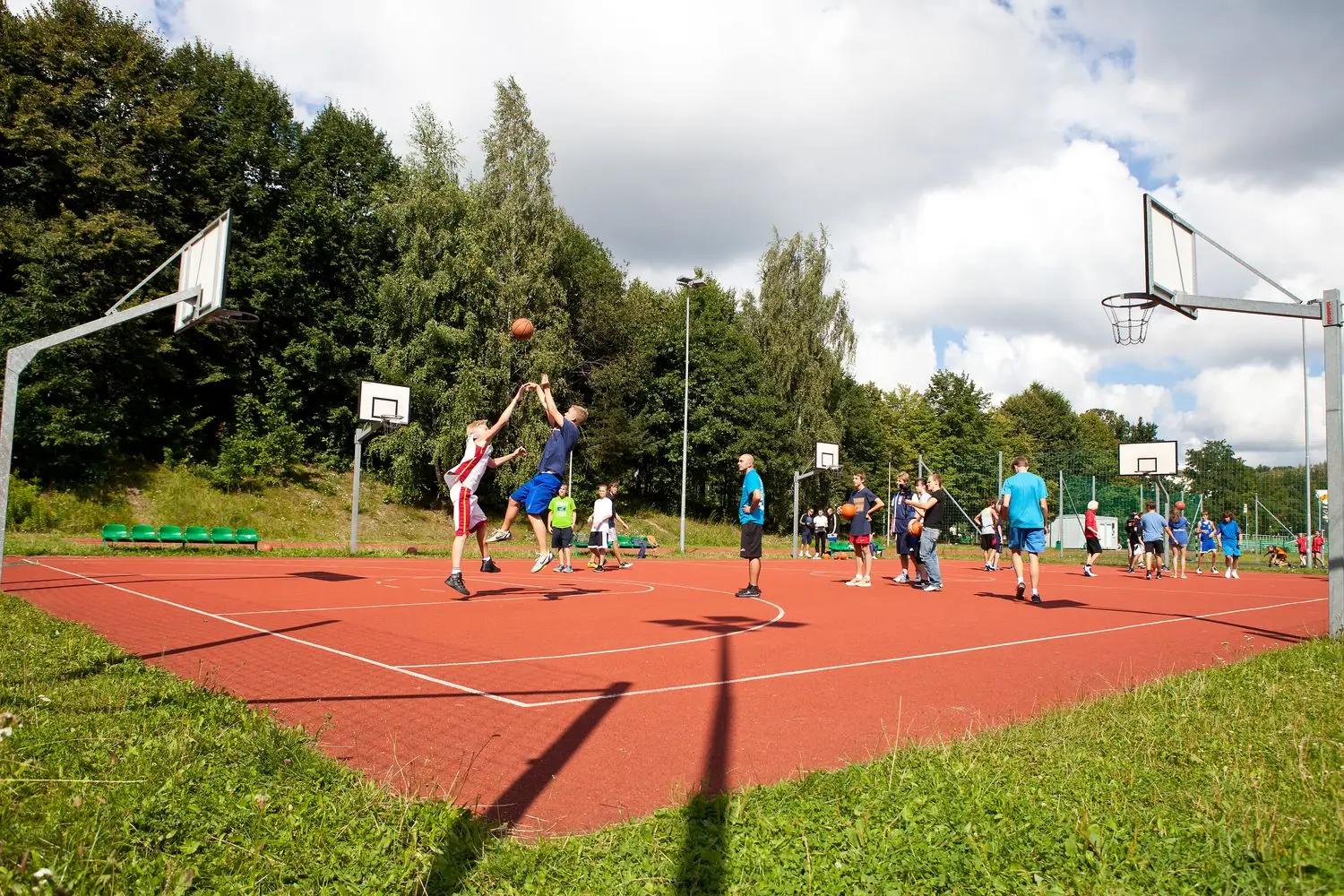 Kortowo - FunFestival - ob�z koszyk�wki