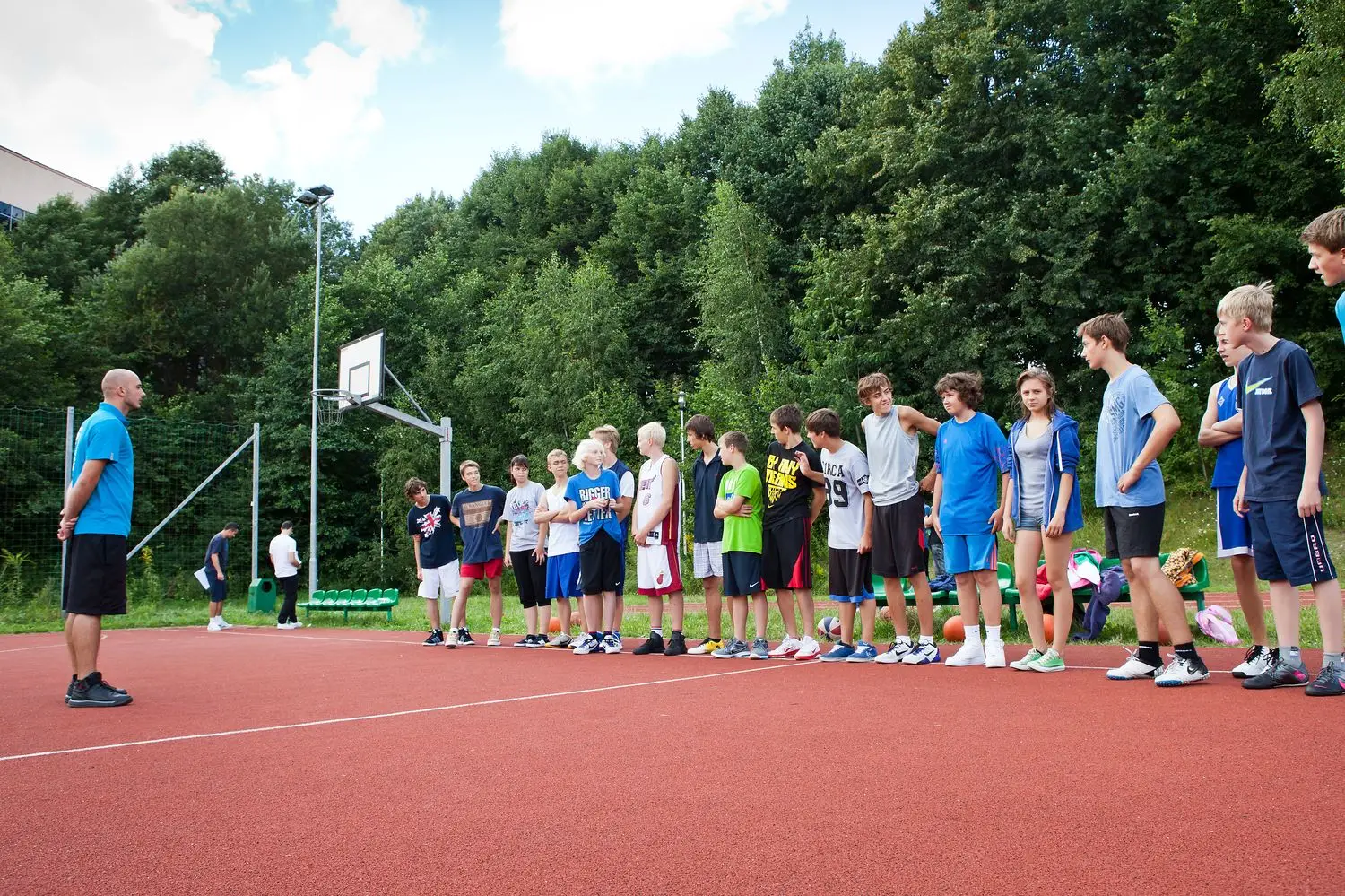 Kortowo - FunFestival - ob�z koszyk�wki