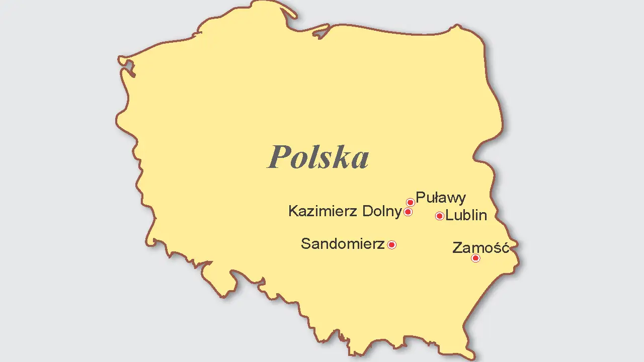 Polska - Mi�dzy Wis�� a Bugiem