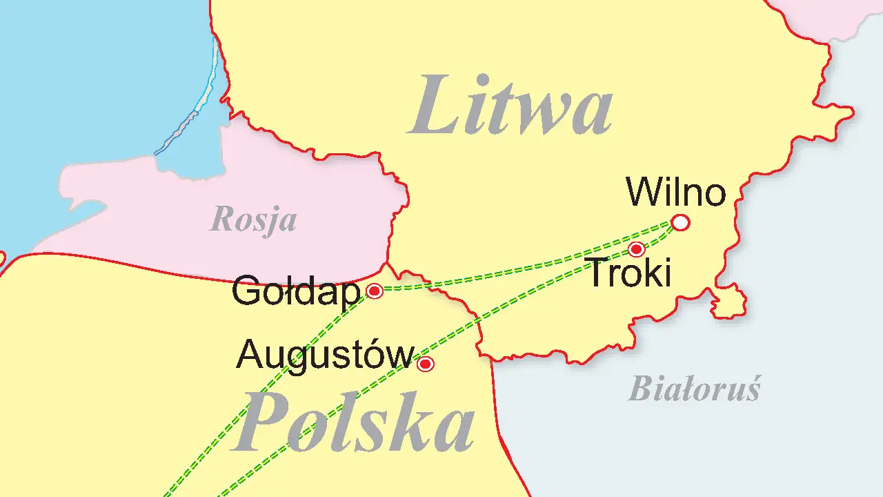 Polska, Litwa - Augustowskie noce (HB)