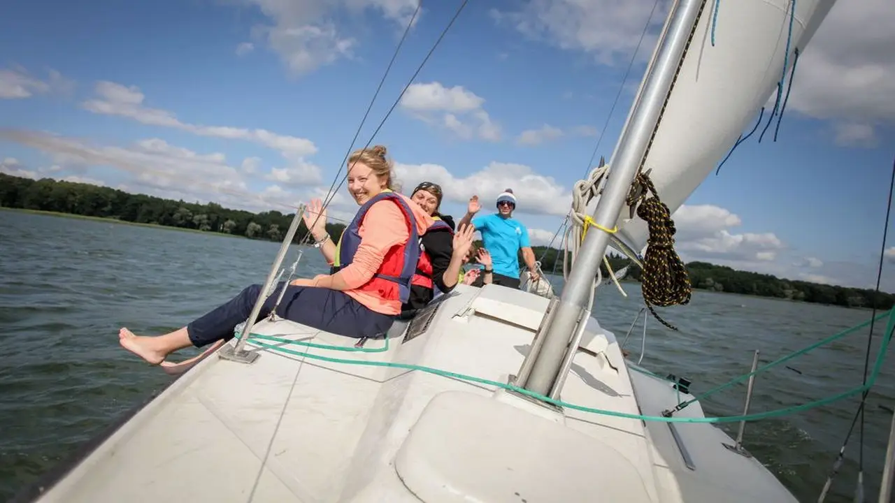 Pojezierze Drawskie - ob�z �eglarski w�drowny z patentem