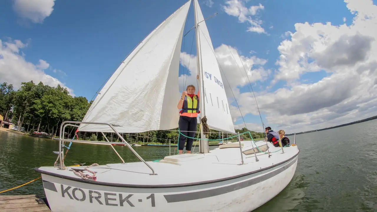 Pojezierze Drawskie - ob�z �eglarski w�drowny z patentem