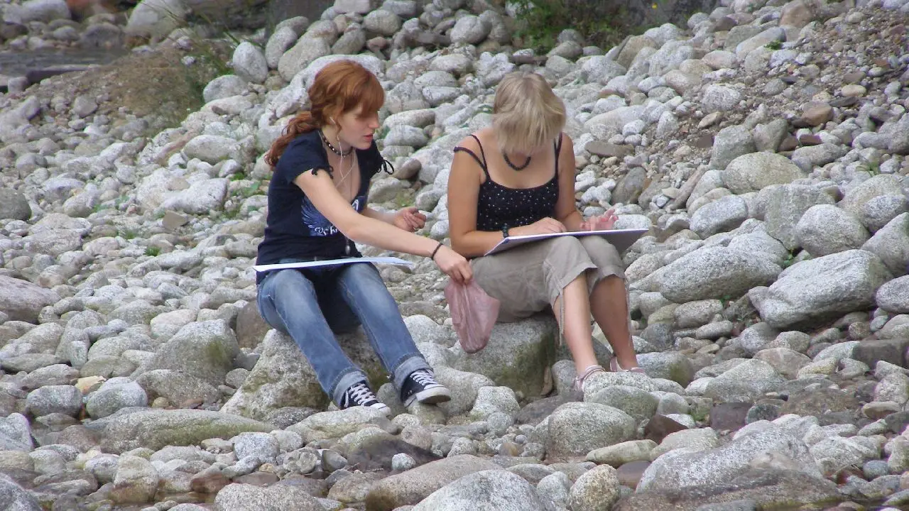 Bukowina Tatrza�ska - ob�z plener malarski