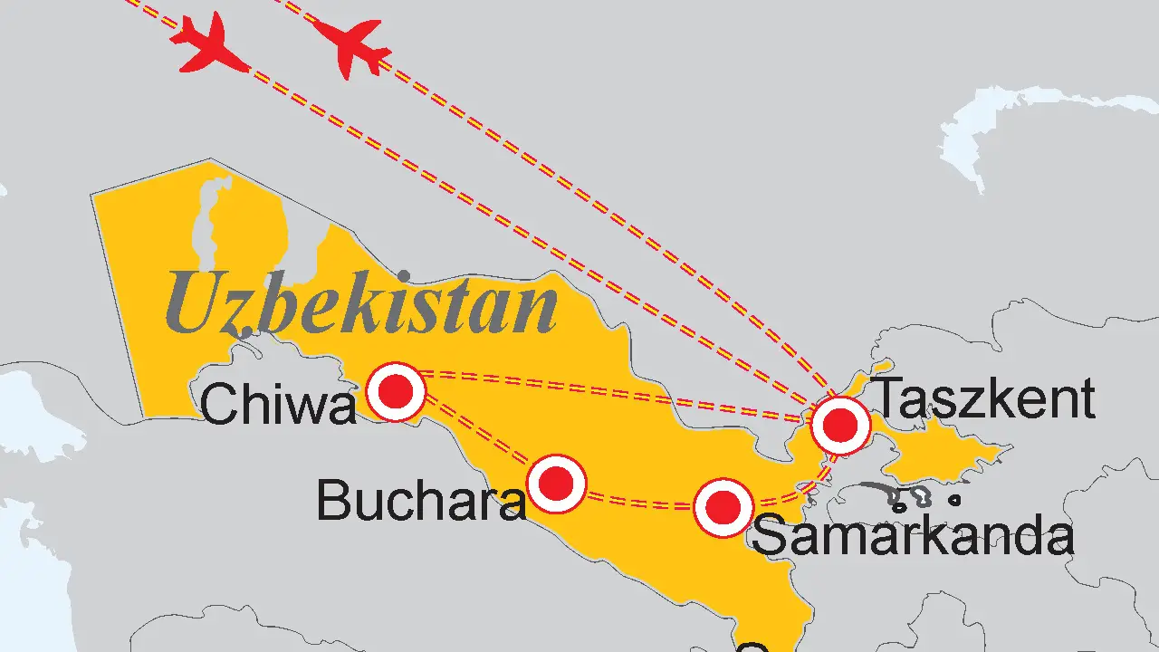 Uzbekistan - Na Jedwabnym Szlaku
