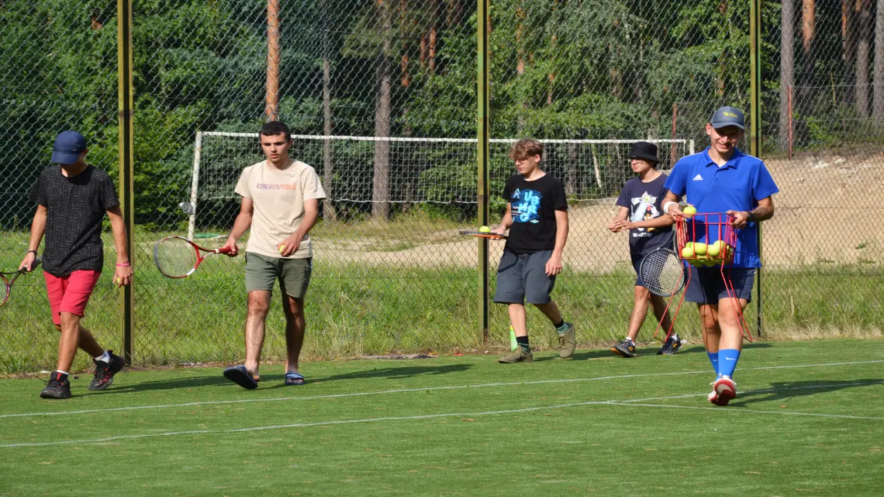 Jan�w Lubelski - ob�z tenisowy