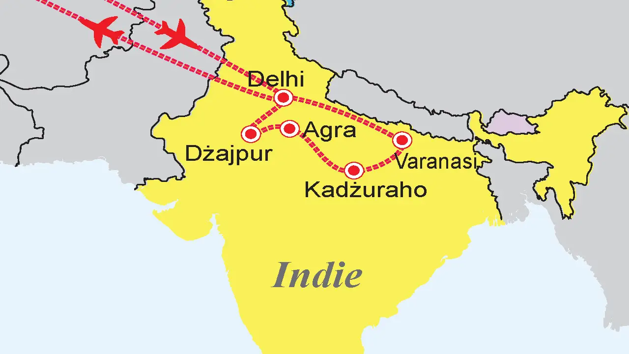 Indie - Pi�� pere� Indii