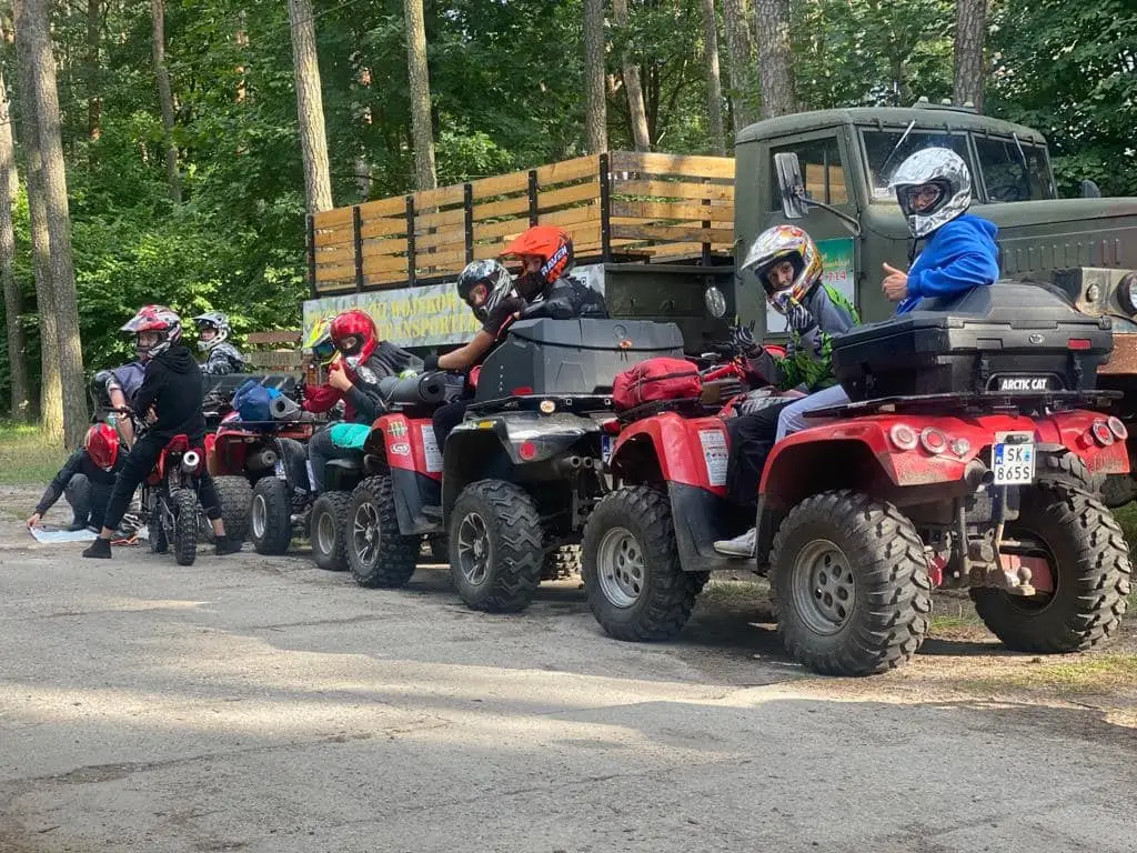 Z�oty Potok - Jura - quad academy camp