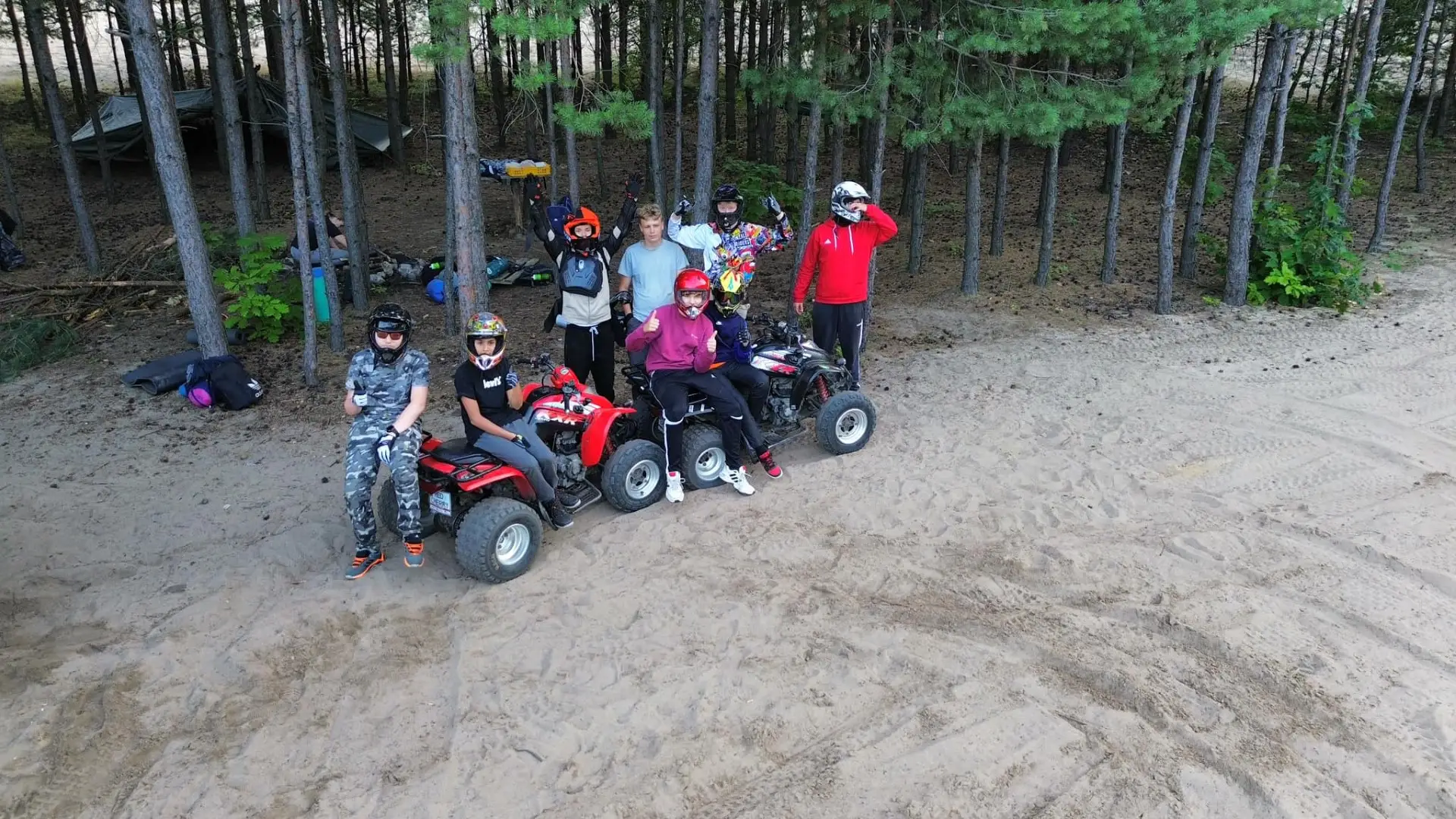 Z�oty Potok - Jura - quad academy camp