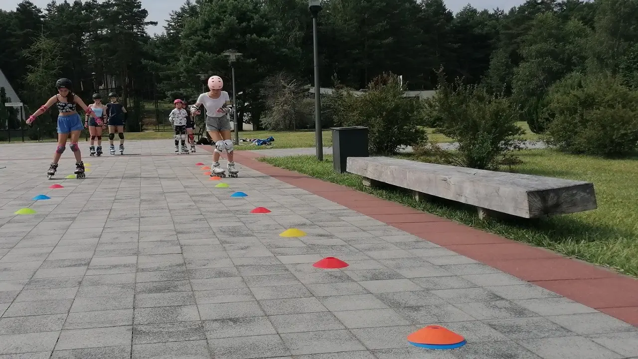 Jan�w Lubelski - ob�z rolkowy