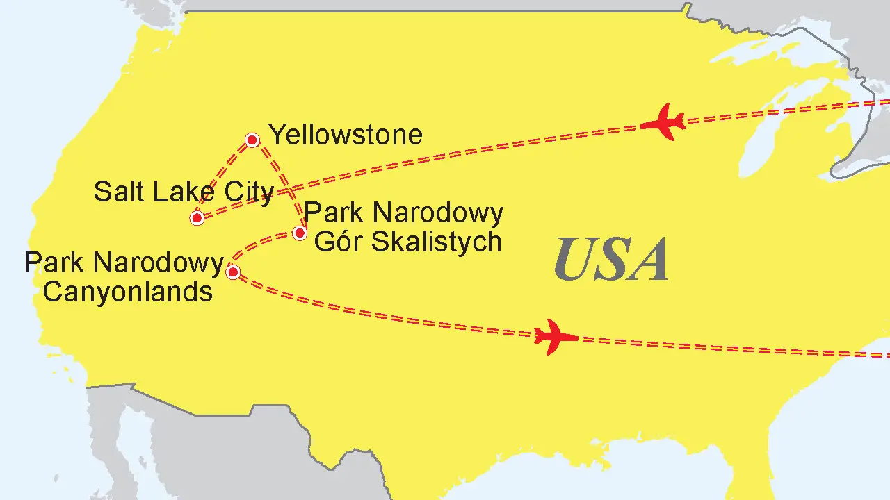 USA - Sze�� Park�w Narodowych USA