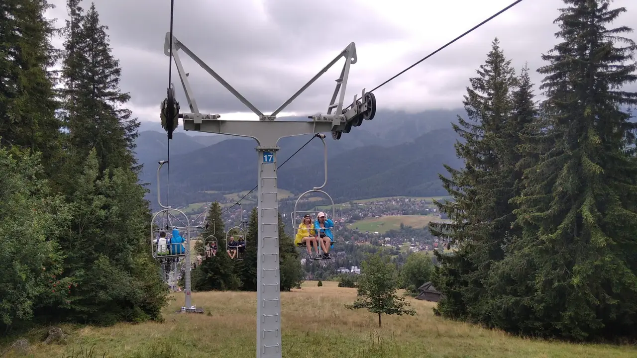 Zakopane - kolonie i ob�z Tatrza�ski Luz