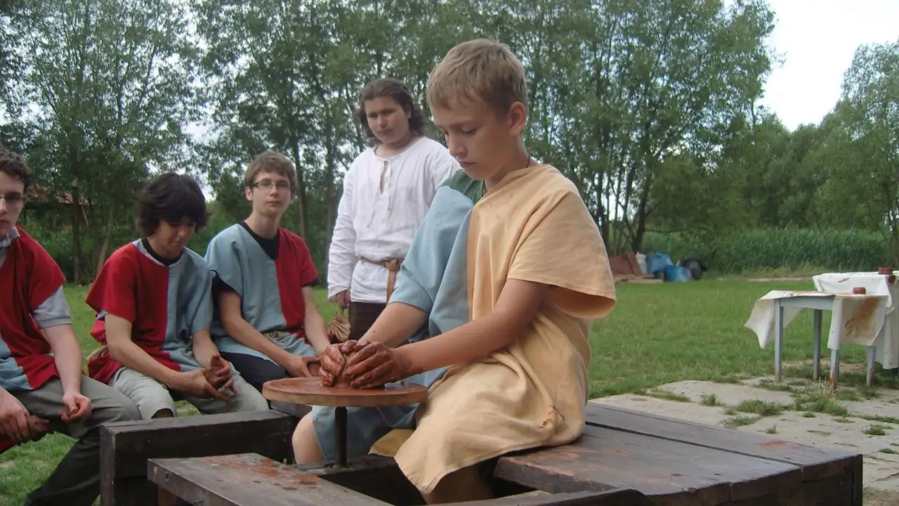 Byczyna - ob�z archeologiczny