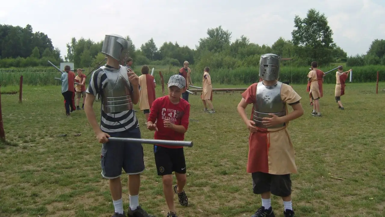 Byczyna - ob�z rycerski