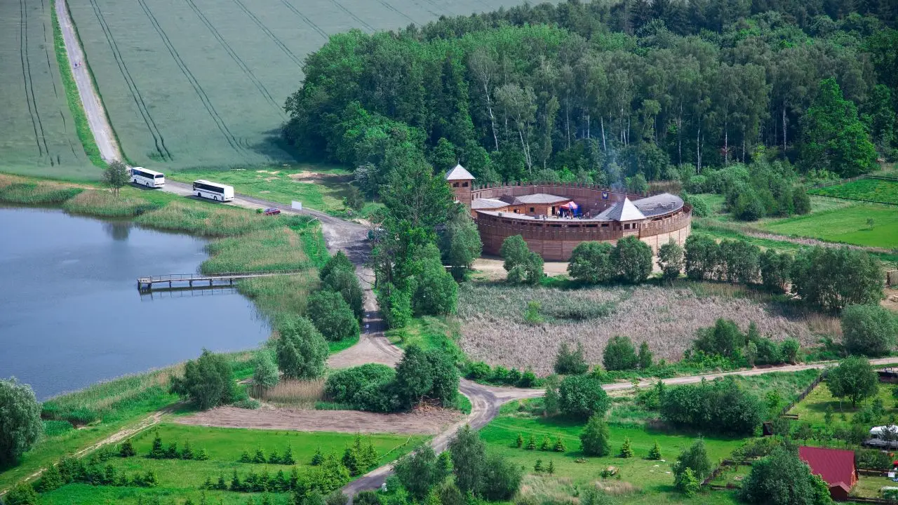 Byczyna - ob�z rycerski