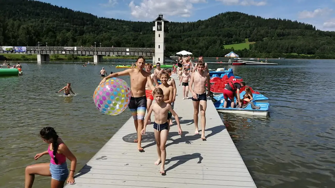 L�dek Zdr�j + Praga - kolonie i ob�z PrzyL�dek g�rskich zdobywc�w