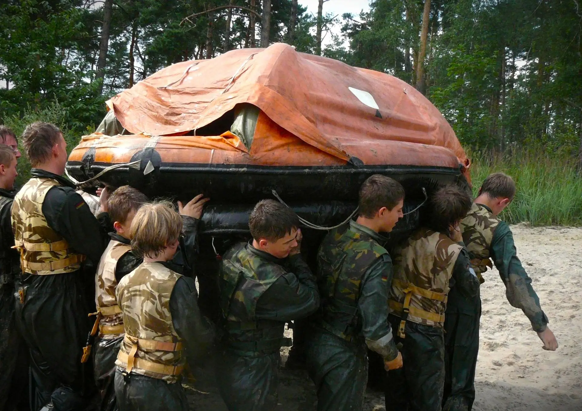 Jan�w - Jura  - military camp - ob�z militarny