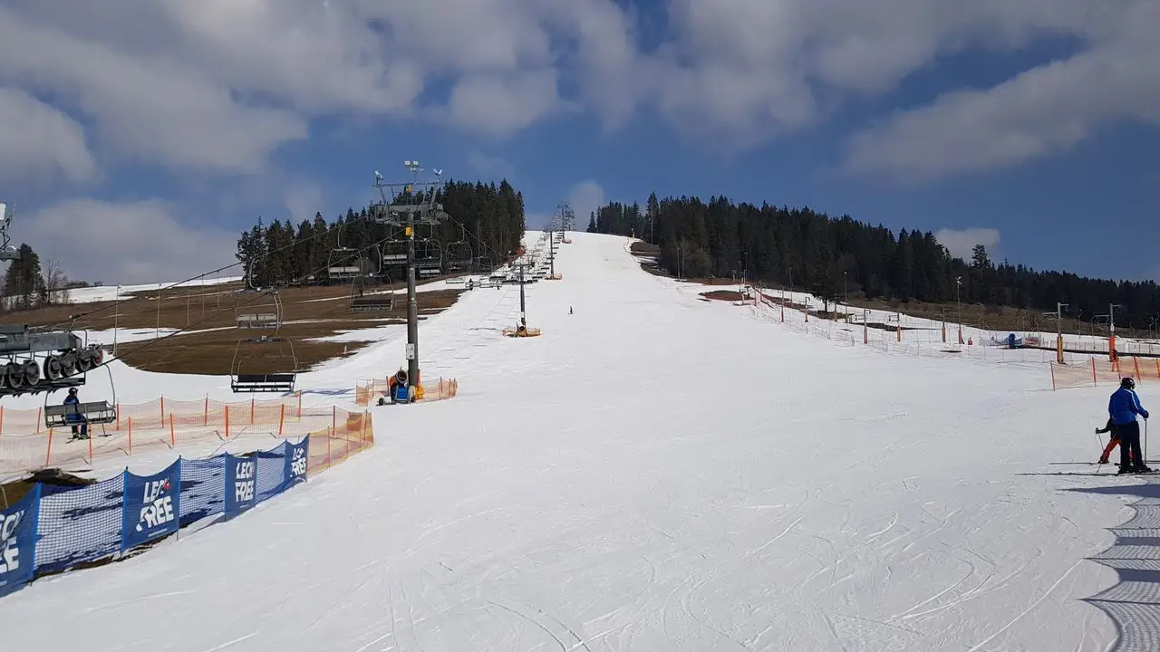 Krynica-Zdr�j - ob�z narciarski