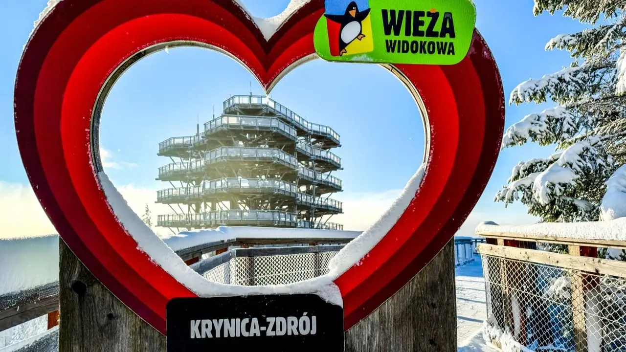 Krynica-Zdr�j - ob�z narciarski