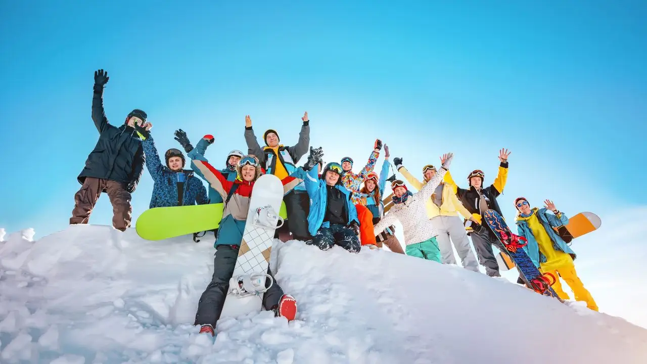 Krynica-Zdr�j - ob�z snowboardowy
