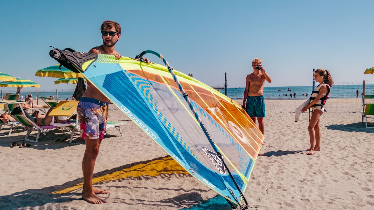 Wochy - Cesenatico - kolonia windsurfingowa