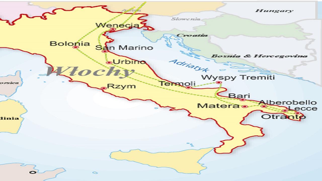 Wochy - Na kraniec woskiego obcasa