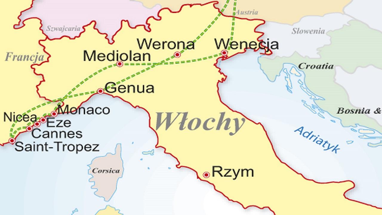 Wochy - Liguria i lazurowe wybrzee