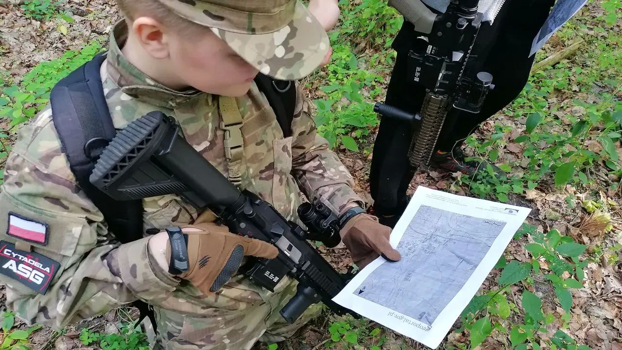 Spa�a - ob�z militarny - ASG